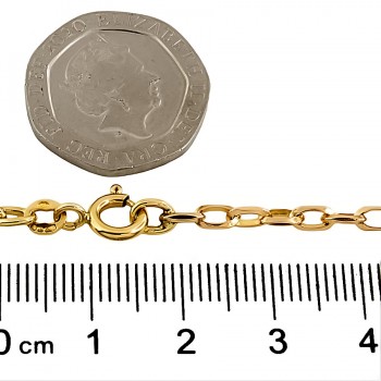 9ct gold 8g 19 inch belcher Chain